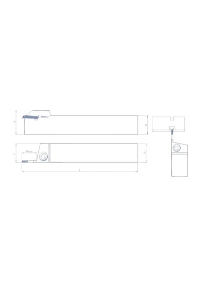Fett Bktr/l - Bh - 2525 - 3c..t-max:20 Vorgen Dış Çap Kanal Açma / Kesme Kateri Büyük Horn