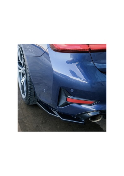 Bmw 3 Serisi G20 Sport Line 2018-2022 Arka Difüzör & Flap Seti Sportif Tampon Altı Paket