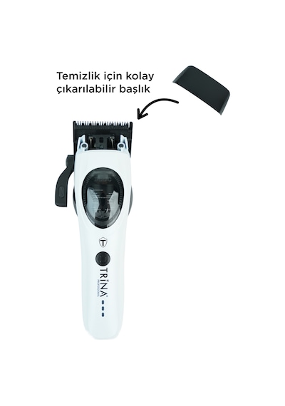 Trina Saç Kesme Makinesi Beyaz Trnsacks0083wh
