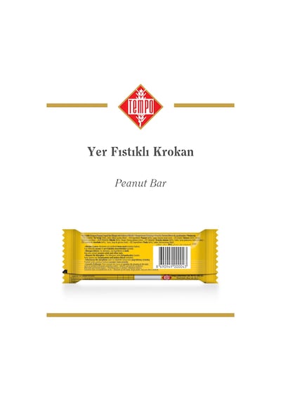 Yer Fıstıklı Krokan 40 G X 12 Adet