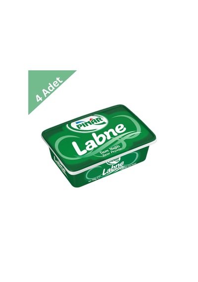 Pınar Labne Pastörize Taze Peynir 180 G X 4 Adet - Hafif Ve Pürüzsüz Lezzet