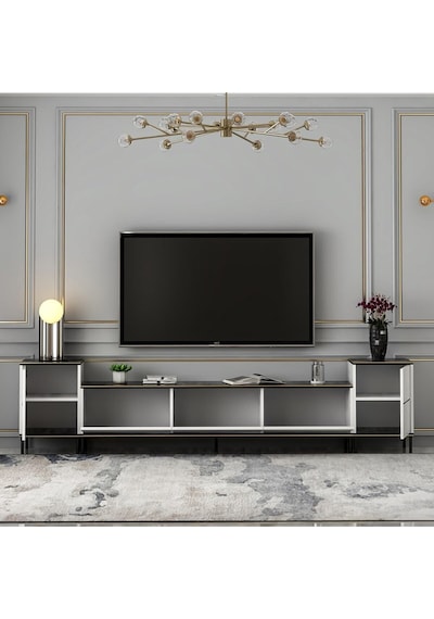 İmaj Tv Ünitesi Ve Komodin Set Traverten/gold, Oturma Odası Set, Tv Sehpası - Beyaz Beyaz İmaj Tv Ünitesi Ve Komodin Set Traverten/gold, Oturma Odası Set, Tv Sehpası - Beyaz Beyaz