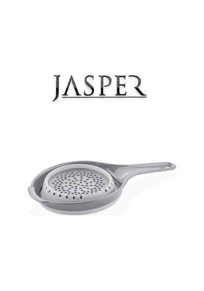 Jasper Jpr-0110 4'lü Akordiyon Katlanır Süzgeç Mutfak Çeyiz Seti Gri