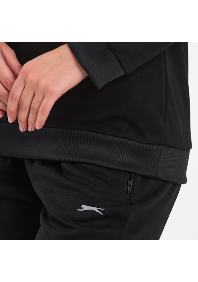 Slazenger OLINDA Kadın Cepli Siyah Eşofman Takımı