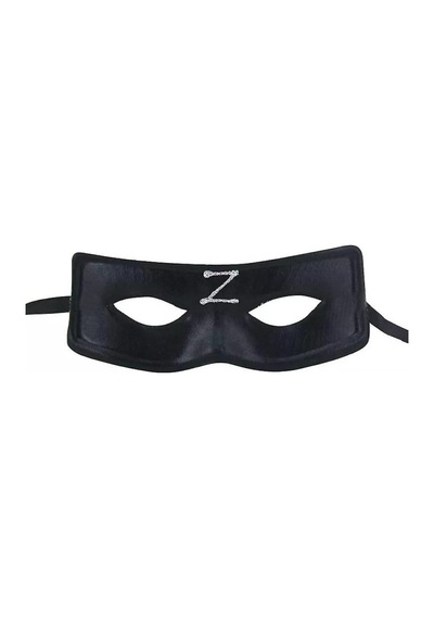 Zorro Maskesi Arkadan Lastikli Z Baskılı Diğer