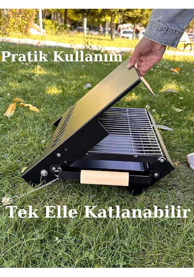 Buff Pratik Katlanır Izgaralı Mangal