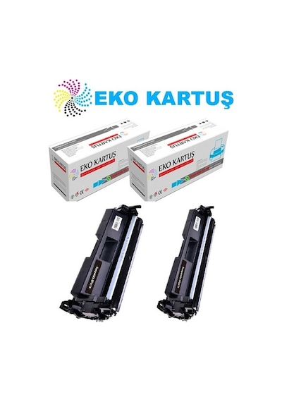 Eko Kartuş Hp CF217A / 17A Ekonomik lı 2’li Paket Uyumlu Toner