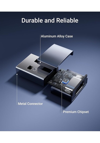 Usb-c Kadın Usb Erkek Adaptör 3'lü Paket Alüminyum Tip C Şarj Dönüştürücü İphone Uyumlu