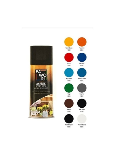 Fwr Akrilik Sprey 400ml Turuncu