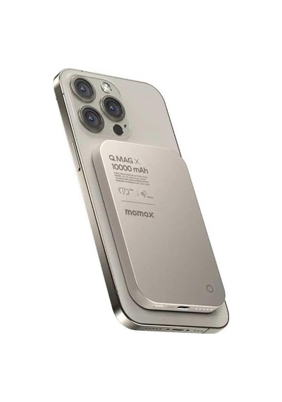Momax Q Mag X1 10000 mAh MagSafe Powerbank Titanyum