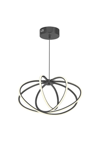 Eray Aydınlatma 923-4 Sarkıt 4'Lü Led Siyah Avize