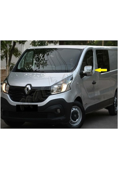 Markadan Renault Trafic Krom Ayna Kapağı 2015 Sonrası 2 Parça Abs