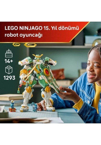 Lego Titan Robot Temalı 15. Yıl Dönümü Seti İle Eğlence