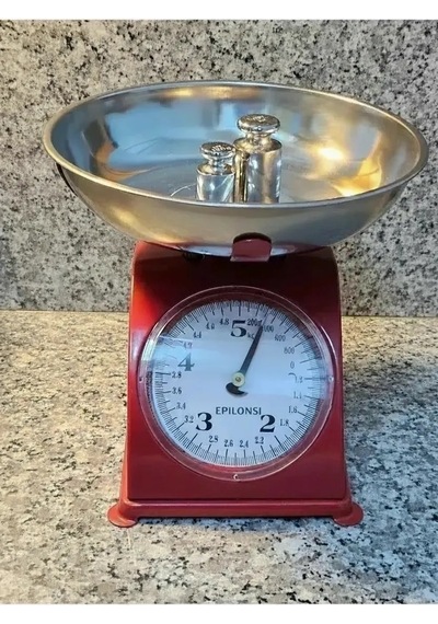 5 Kg Retro Nostalji Mutfak Tartısı Analog Terazi