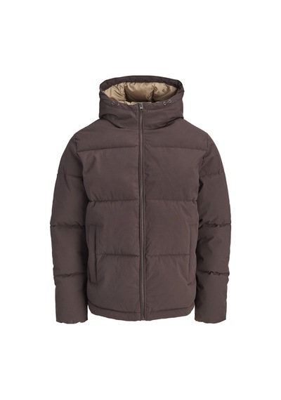 Jack & Jones Erkek Ayarlanabilir Bagcikli Kapüsonlu Puffer Ceket - Galaxy - 12303930 Java