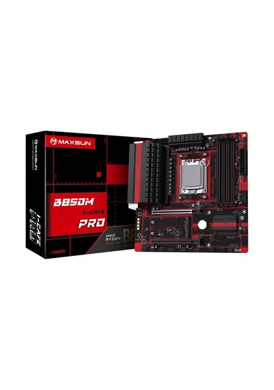 Maxsun B850m I-cafe Pro 8000 Oc Dp Hdmı M.2 Matx Ddr5 Am5 Anakart
