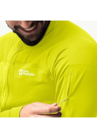 Jack Wolfskin Prelight Fz M Erkek Ceket-sarı