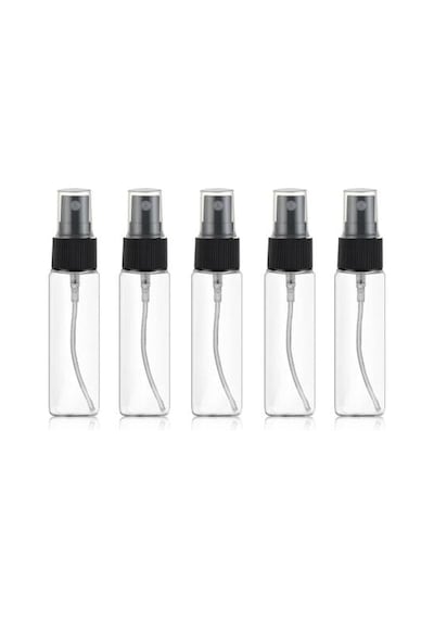 Uooom 5 Adet 30ml Güzellik Şeffaf Plastik Atomizer Boş Sprey Şişesi İnce Mist Şişe Seti