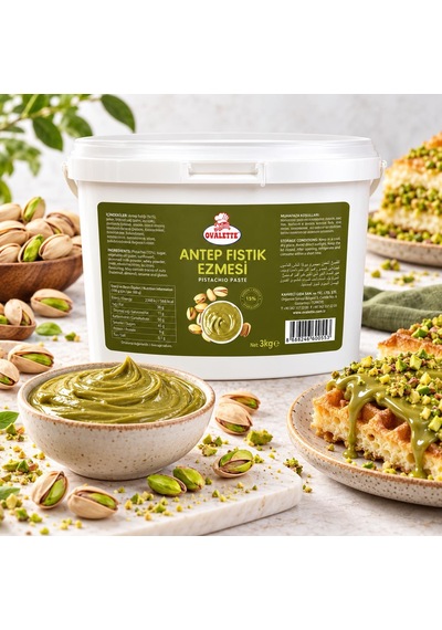Ovalette Antep Fıstığı Ezmesi 3 Kg