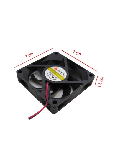 7cm 5v 2 Pinli Fan 7cm X 7cm X 1.5cm Dc 5v 2 Pinli Fan