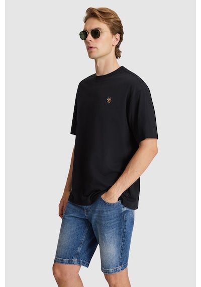 U.S. Polo Assn. U.s. Polo Assn. Erkek Siyah Tişört Basic 50326993-vr046