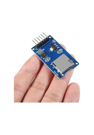 Tr 10 Adet Mini Tf Kart Adater Okuyucu Modülü 6pin Micro Sd Bellek Depolama Ayrılma Kartı Mikro Spı Arayüz Sürüc
