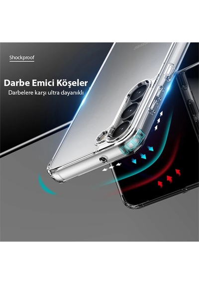 Dux Ducis Sm Galaxy Uyumlu S23 Plus Clin Series Shockproof Şeffaf Silikon - Kılıf- 5775
