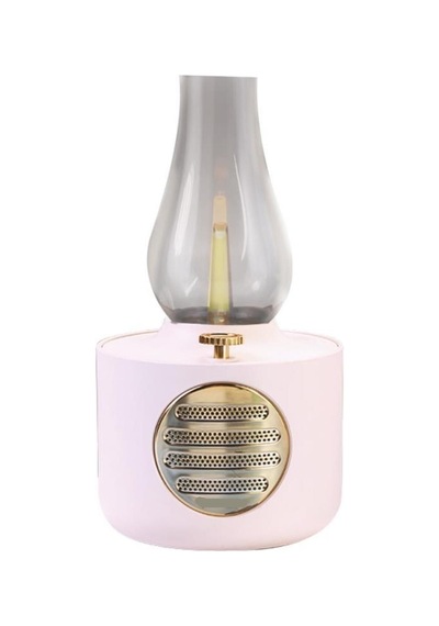 Vintage Gaz Lambası Taşınabilir Bluetooth Speaker Ayarlanabilir Işıklı Usb Şarjlı