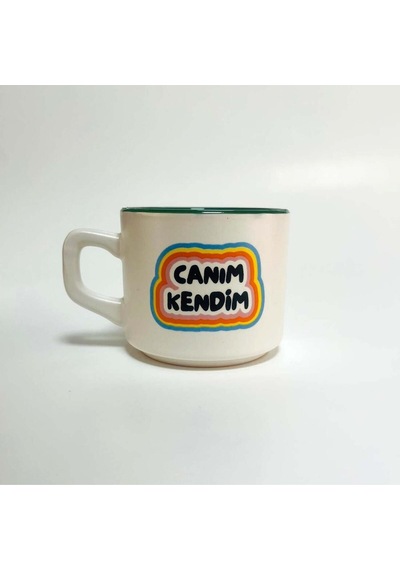 Canım Kendim Baskılı Yeşil İçli Venüs Kupa