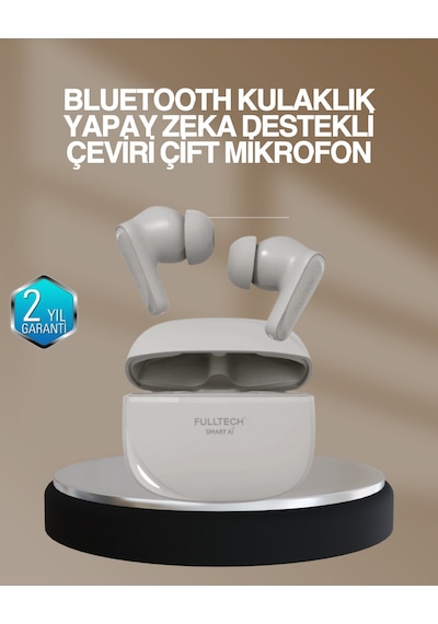 Anında - 370 - Dil Çeviren Akıllı Bluetooth Kulaklık Çok - Spt-gld - Dilli İletişim
