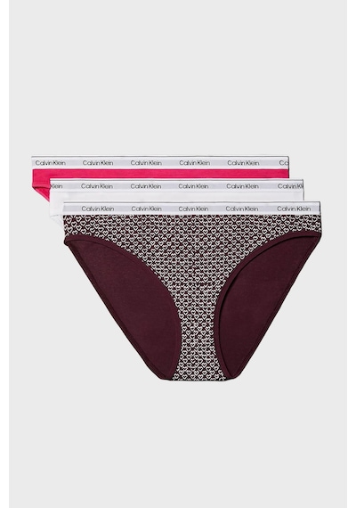 Calvin Klein Bayan Külot 000qd5207e 320 Fuşya-kahve-beyaz Fuşya-kahve-beyaz