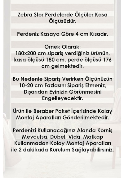 Zebra Stor Perde Koyu Ahşap Desen Alüminyum Kasa Kahverengi