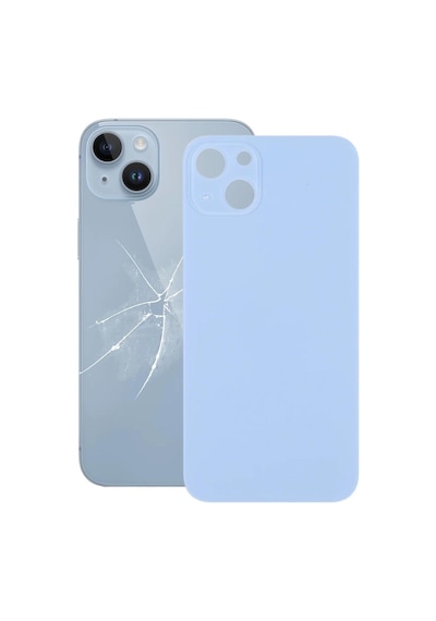 Apple Uyumlu iPhone 14 Arka Pil Kapağı Mavi