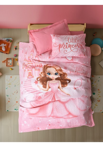 Cotton Box Junior Tek Kişilik Complete Set Gimbiya Pembe