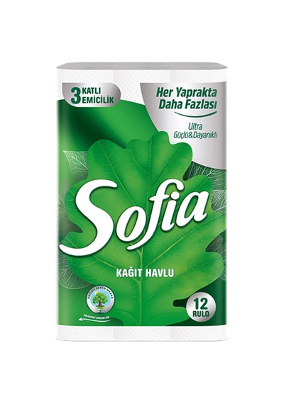 Sofia Kağıt Havlu 12'li 4 Adet