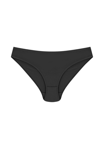 Casual Lingerie Papatya %100 Pamuk Bikini Model  3'Lü Paket Siyah Kadın Külot Siyah