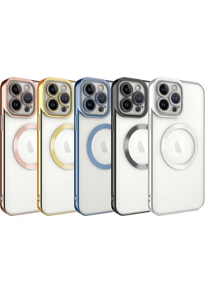 Apple Uyumlu iPhone 13 Pro Max Kılıf Magsafe Wireless Şarj Özellik Setro Kılıf