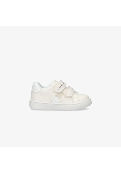 Tommy Hilfiger Flag Velcro Bebek Bej Spor Ayakkabı T1a9-33726-0375100 Bej