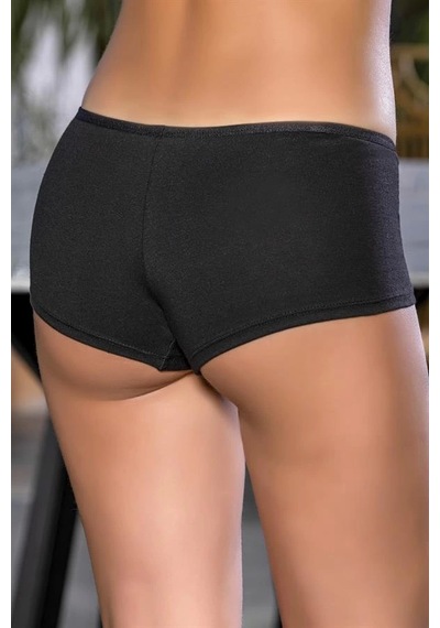 Fevien Pamuklu Boxer Külot Siyah Brf2963 Siyah