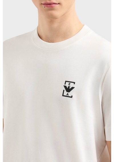 Emporio Armani Erkek T Shirt Em001068 Af12926 U0003 Beyaz Beyaz
