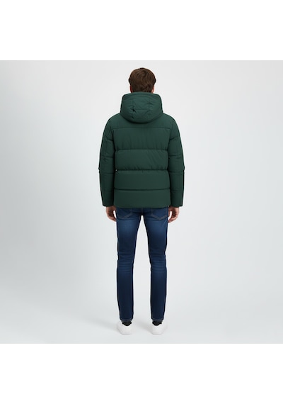 Jack & Jones Jack&jones Global Puffer Erkek Yeşil Mont Yeşil