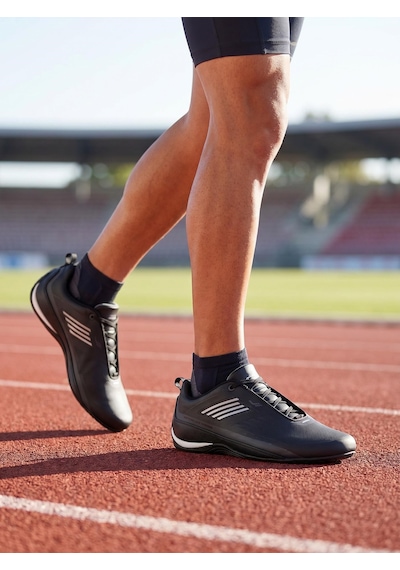 Lescon Zion 2 Siyah Micro Fiber Erkek Spor Sneakers