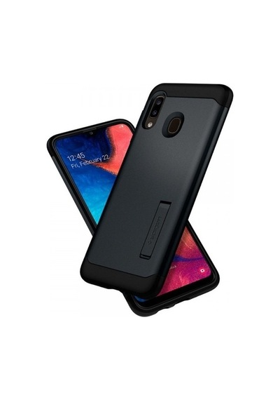 Spigen Galaxy Uyumlu A30 Kılıf Slim Armor Metal Slate