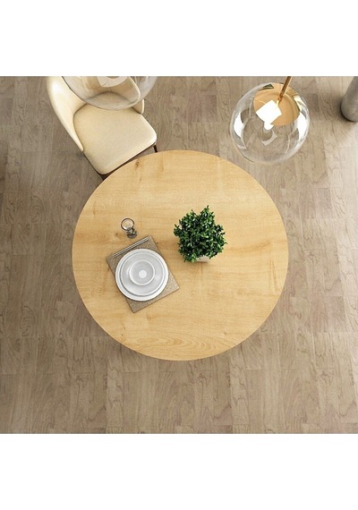 Bistro 100 Cm / Yuvarlak Mutfak Masası / Yuvarlak Yemek Masası / Meşe
