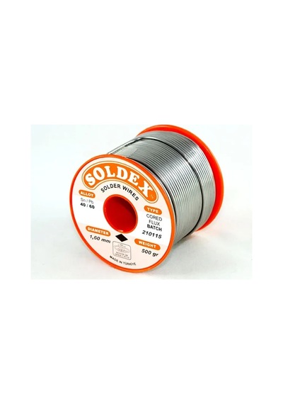 Soldex 40-60 Lehim Teli 500 Gr 1.2 Mm - Sn:40 / Pb Elx34471-a5aa4