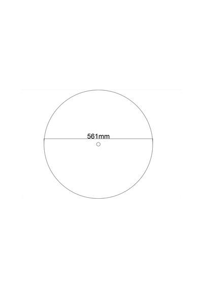 Motifpiyer Lamba Tavan Göbeği Dış Çitalı 80-86 Cm Çap