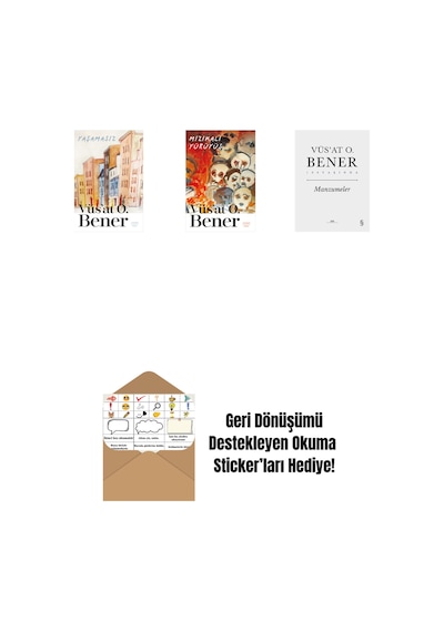 Yaşamasız + Mızıkalı Yürüyüş + Manzumeler Ciltli + Okuma Sticker'ları