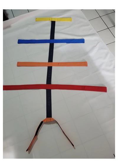 Örümcek Kemer Omurga Tahtaları İçin Emniyet Kemeri Spider Strap