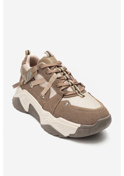 Luvi Shoes Leona Vizon Süet Kadın Spor Sneakers
