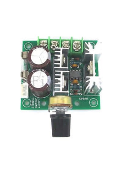 Robodünya-Pwm Dc 12V/24V/30V/40V Motor Governor Module With 10A Speed Contr